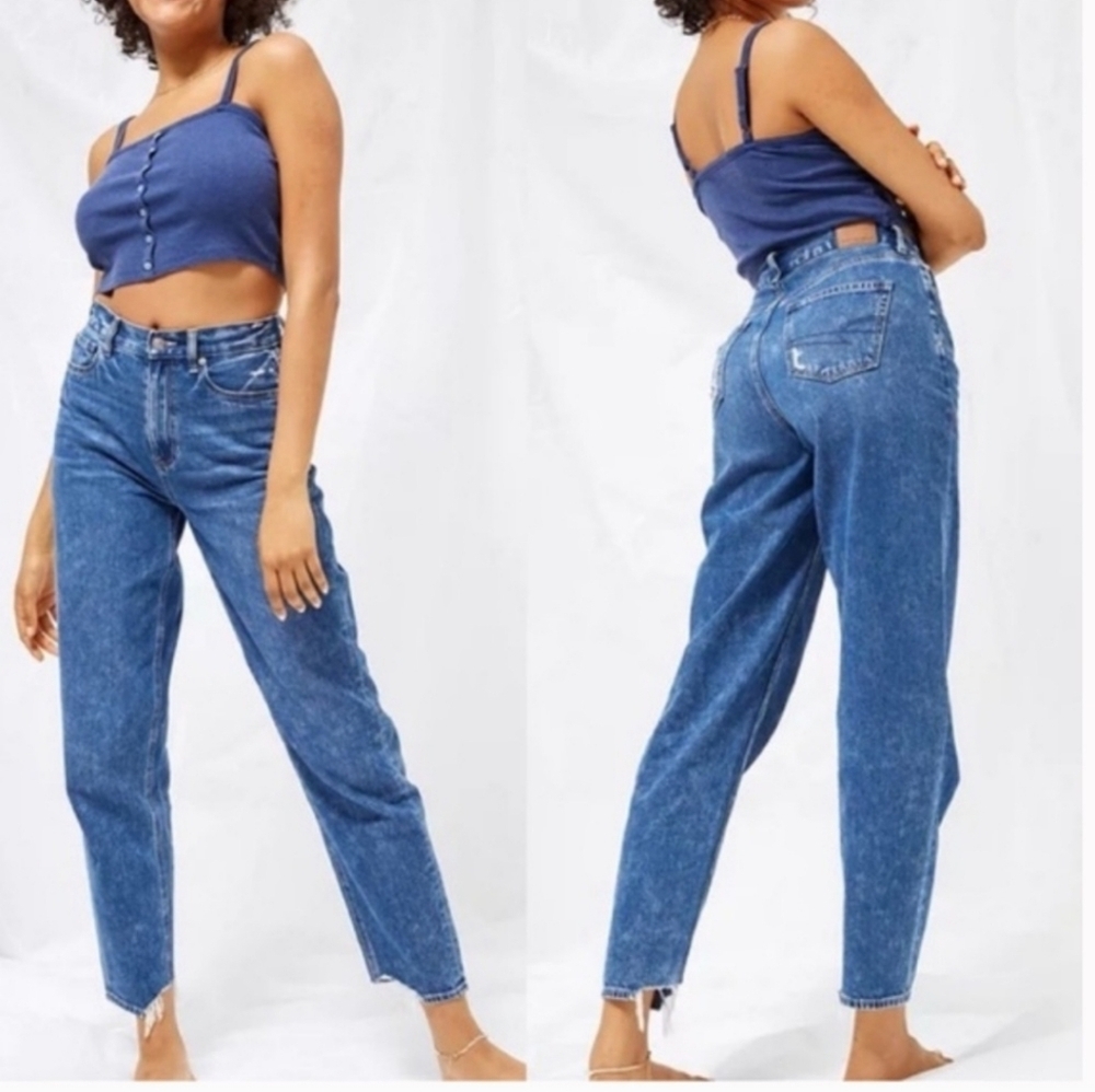 NWT! American Eagle, Relaxed Mom Jean On Dark Dreams, Multiple Sizes- NEW!